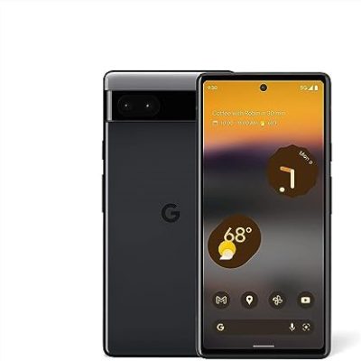 Google Pixel 6a – 5G Android Phone – Unlocked Smartphone with 12 Megapixel Camera and 24-Hour Battery – Charcoal