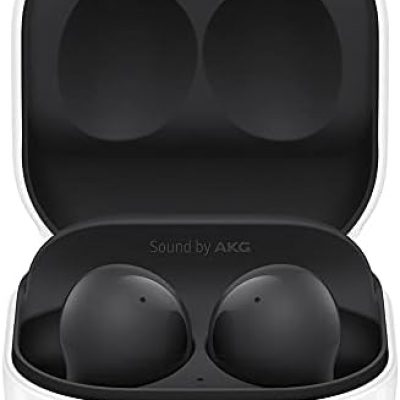 SAMSUNG Galaxy Buds2 True Wireless Earbuds Noise Cancelling Ambient Sound Bluetooth Lightweight Comfort Fit Touch Control, International Version (Graphite)