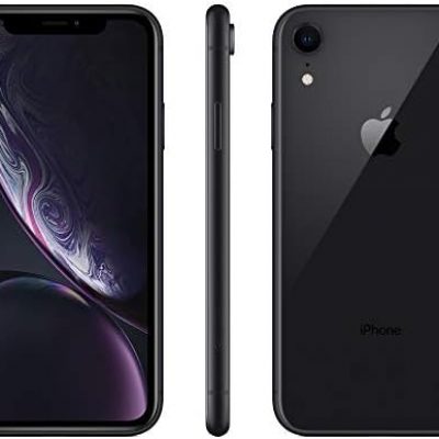 Apple iPhone XR, 64GB, Black – Unlocked (Renewed)