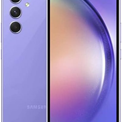 SAMSUNG Galaxy A54 5G A Series Cell Phone, Factory Unlocked Android Smartphone, 128GB w/ 6.4” Fluid Display Screen, Hi Res Camera, Long Battery Life, Refined Design, US Version, 2023, Awesome Violet