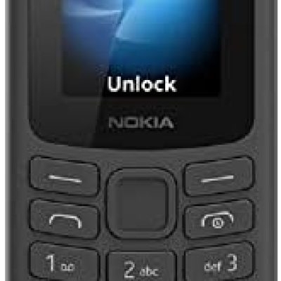 Nokia 105 4G | GSM Unlocked Mobile Phone | Volte | Black | International Version | Not AT&T/Cricket/Verizon Compatible