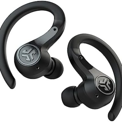 JLab Epic Air Sport ANC Gen 2 True Wireless Bluetooth Earbuds | Headphones for Working Out | IP66 Sweatproof | 15-Hour Battery Life +55-Hour Charging Case | Music Controls | 3 EQ Sound Settings | Tile