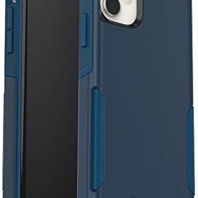 OtterBox iPhone 11 Commuter Series Case – BESPOKE WAY (BLAZER BLUE/STORMY SEAS BLUE), slim & tough, pocket-friendly, with port protection