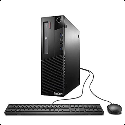 lenovo ThinkCentre M93p Business Class Desktop, Quad Core i7 4770 3.4Ghz, 16GB DDR3 RAM, 512GB SSD Hard Drive, DVD-RW, Windows 10 Pro (Renewed)