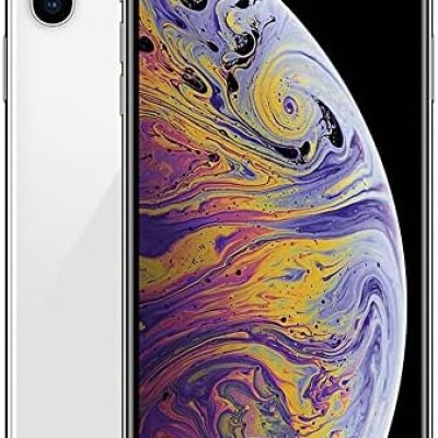 Apple iPhone XS Max, US Version, 512GB, Silver – Unlocked (Renewed)