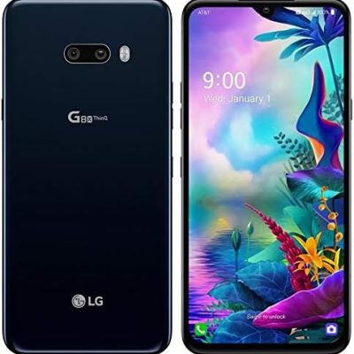 LG G8X ThinQ (128GB, 6GB) 6.4” FHD+ OLED Display, Snapdragon 855, 4G LTE (US AT&T Model GSM Unlocked for T-Mobile, Metro, Global) G850UM (w/ 256GB SD, Black)