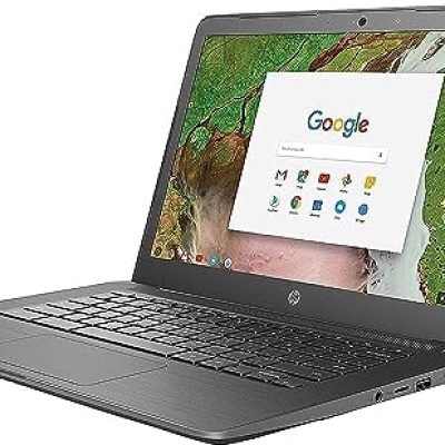 HP Chromebook 14″ G5, Intel Celeron N3350, 4GB RAM, 16GB SSD (3NU63UT#ABA) (Renewed)